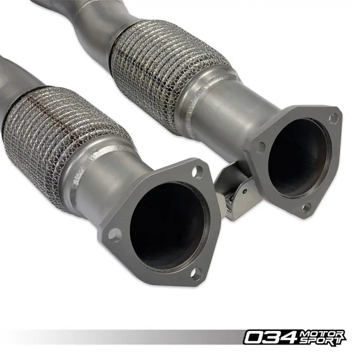 Cast Stainless Steel Racing Downpipe, Audi 8S TTRS and 8V.5 RS3