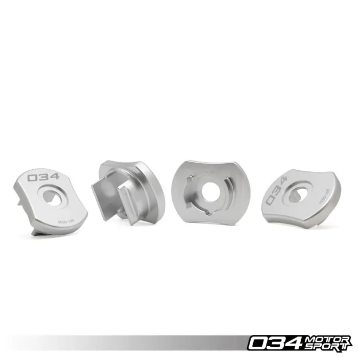 Billet Aluminum Rear Subframe Mount Inserts, Volkswagen & Audi MQB AWD and MQB EVO AWD