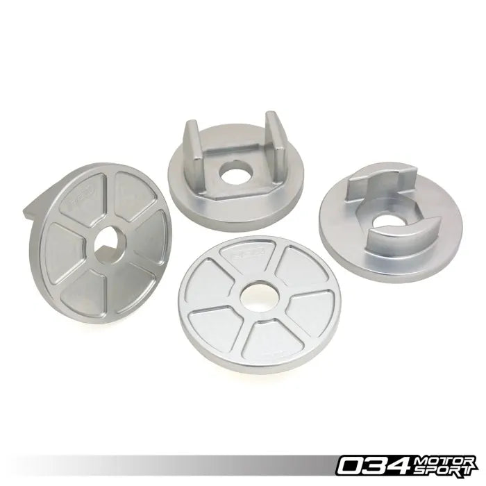 Billet Aluminum Rear Subframe Mount Insert Kit, B8/B8.5 Audi S4/RS4, S5/RS5, Allroad, Q5/SQ5, 95B Porsche Macan