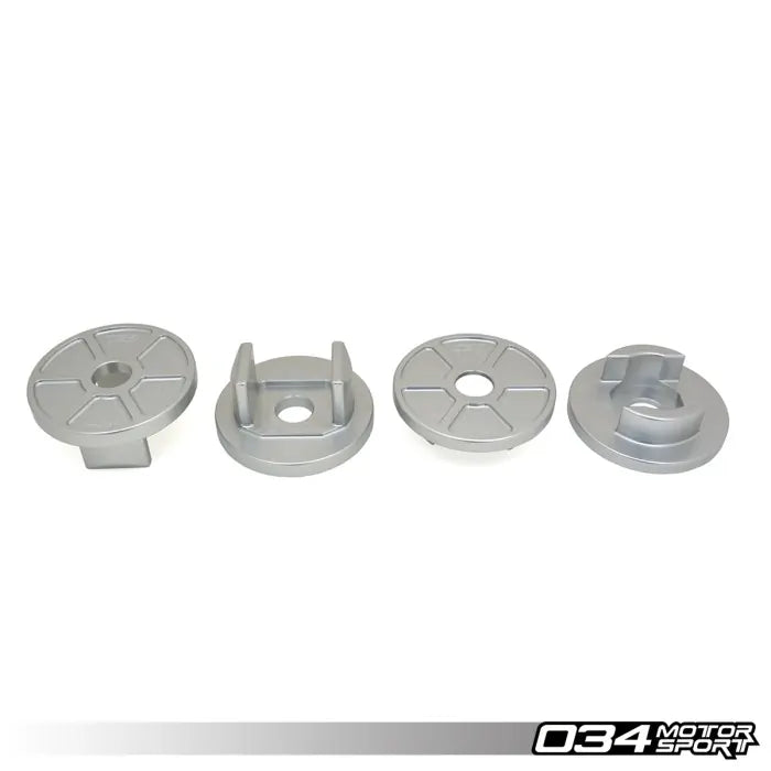 Billet Aluminum Rear Subframe Mount Insert Kit, B8/B8.5 Audi S4/RS4, S5/RS5, Allroad, Q5/SQ5, 95B Porsche Macan