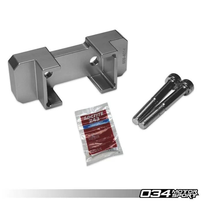 034Motorsport Transmission Mount Insert, B8 Audi A4/S4/RS4, A5/S5/RS5, Q5/SQ5 Billet Aluminum