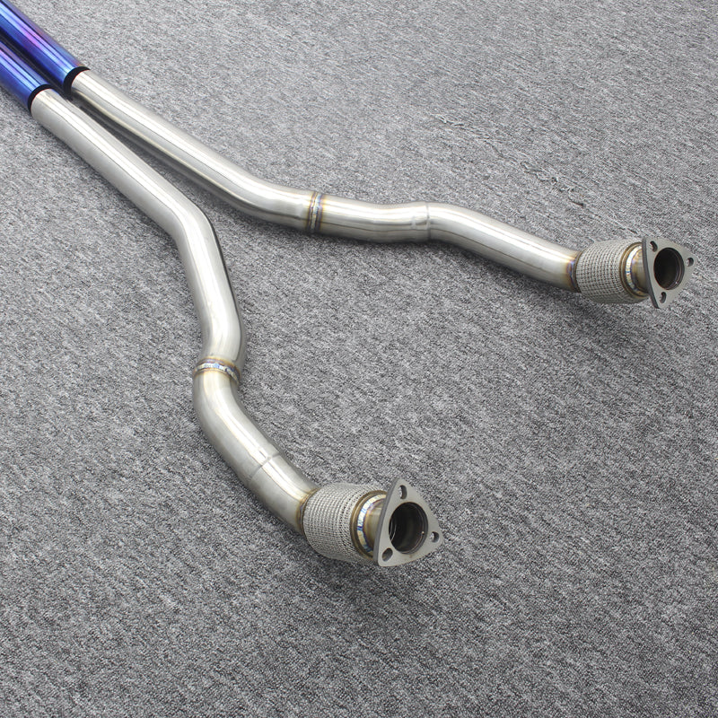 Stainless Steel Audi S6 Valved Cat Back Exhaust