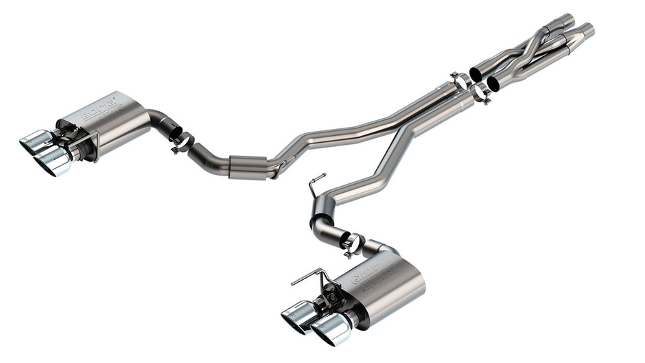 Borla 2020 Ford GT500 5.2L AT 3in ATAK CatBack Exhaust