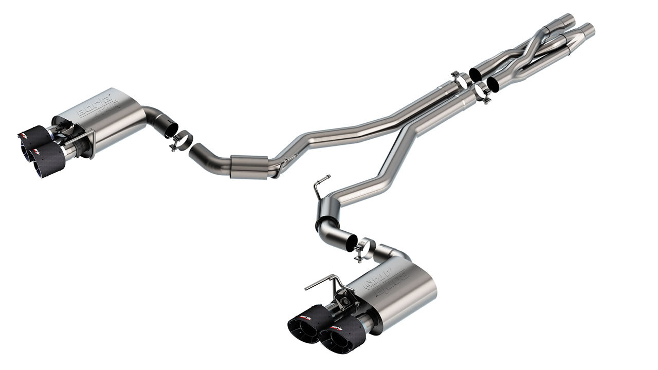 Borla 2020 Ford GT500 5.2L AT 3in ATAK CatBack Exhaust