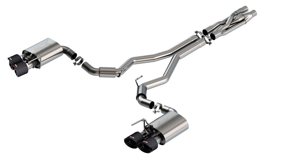 Borla 2020 Ford GT500 5.2L AT 3in ATAK CatBack Exhaust
