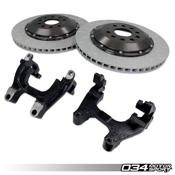 2-Piece Floating Rear Brake Rotor 350mm Upgrade for MQB VW & Audi AWD