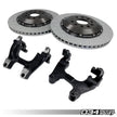 2-Piece Floating Rear Brake Rotor 350mm Upgrade for MQB VW & Audi AWD
