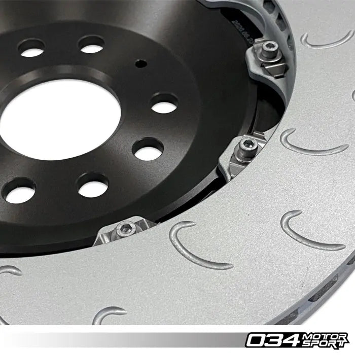 2-Piece Floating Rear Brake Rotor 350mm Upgrade for MQB VW & Audi AWD