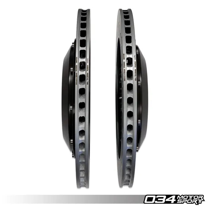 2-Piece Floating Rear Brake Rotor 350mm Upgrade for MQB VW & Audi AWD