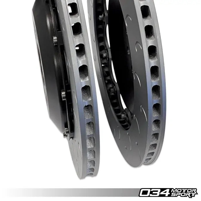 2-Piece Floating Rear Brake Rotor 350mm Upgrade for MQB VW & Audi AWD
