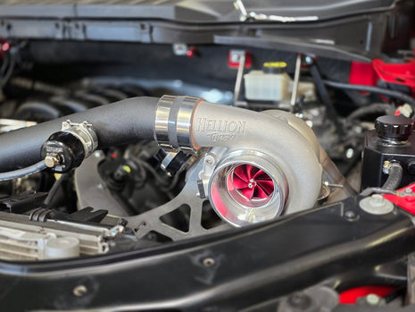 Hellion 2015-2025 Ford F-150 5.0L Top-Mount “Mirror Image” Twin Turbo System