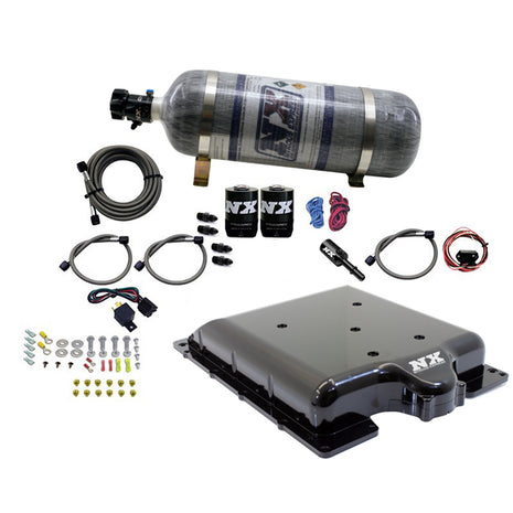 Billet Supercharger Lid W/ Integrated Nitrous For Hellcat/Demon