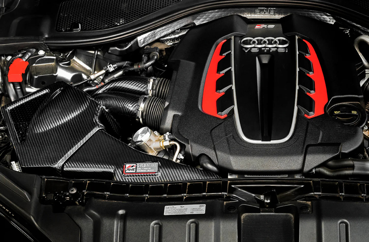 AWE S-FLO Carbon Intake for Audi S6 / S7 4.0T