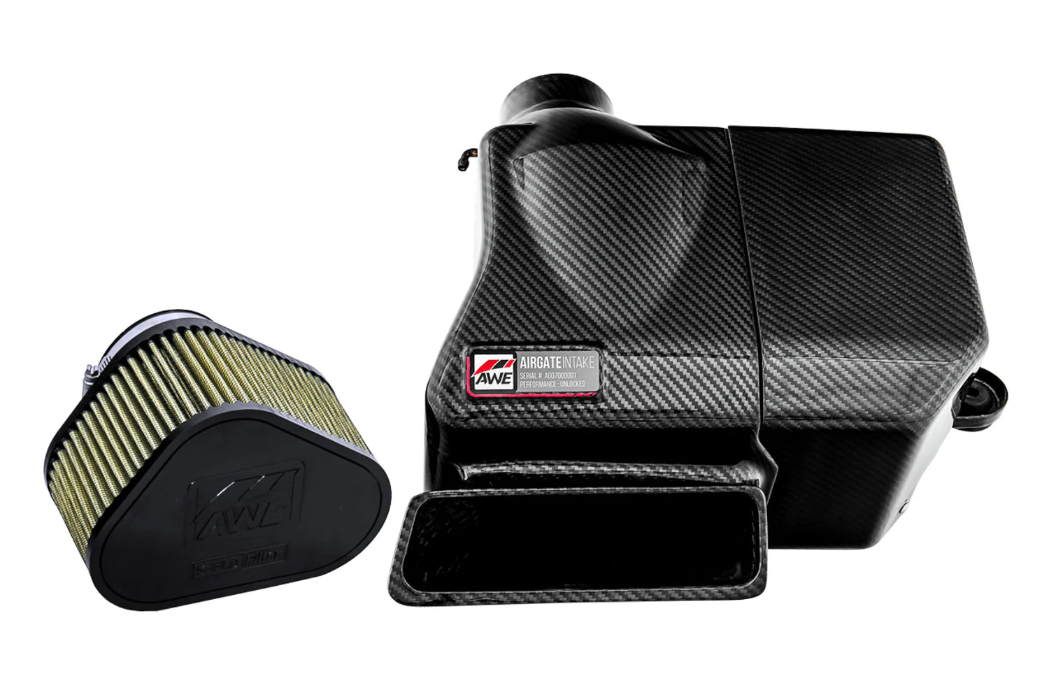 AWE AirGate™ Carbon Intake for Audi / Volkswagen MQB 1.8T / 2.0T