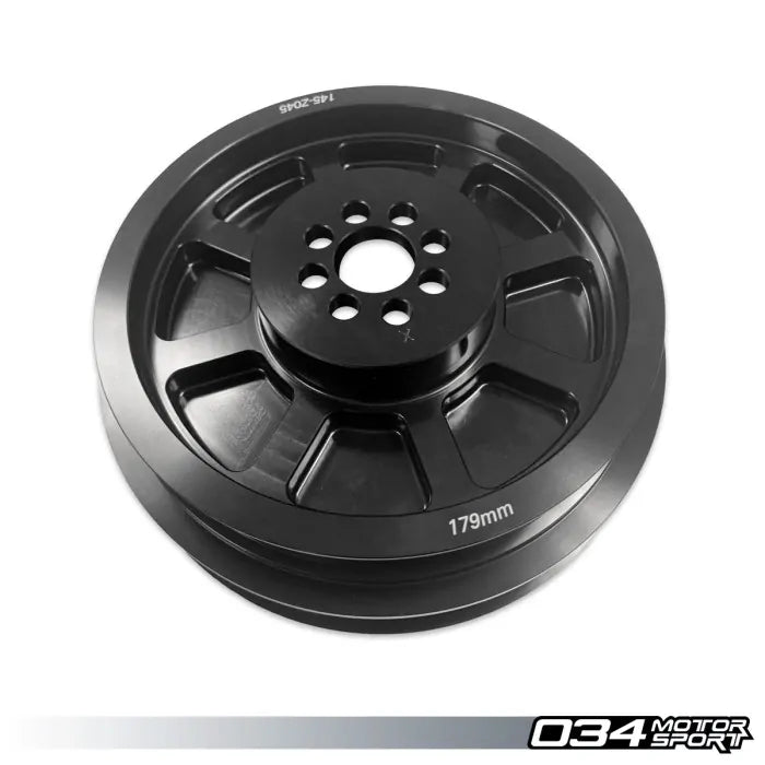 034Motorsport 3.0 TFSI Supercharger 179mm Crank Pulley Upgrade, B8/B8.5 Audi S4/S5/Q5/SQ5 & C7 Audi A6/A7