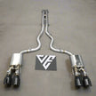 Stainless Steel 2024 Darkhorse Mustang Valved Cat Back Exhaust