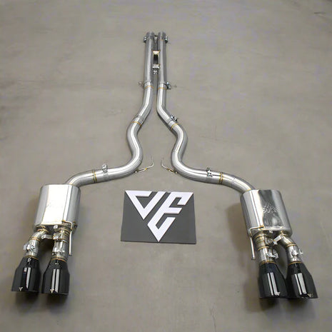 Stainless Steel 2024 Darkhorse Mustang Valved Cat Back Exhaust