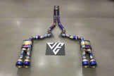 Titanium GT500 Ford Mustang Valved Cat Back Exhaust
