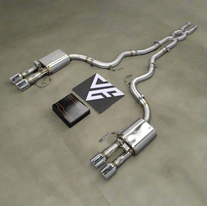 Stainless Steel S650 Ford Mustang GT Valved Cat Back Exhaust