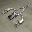 Stainless Steel S650 Ford Mustang GT Valved Cat Back Exhaust