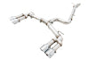 AWE Tuning Audi 8V S3 Track Edition Exhaust w/Chrome Silver Tips