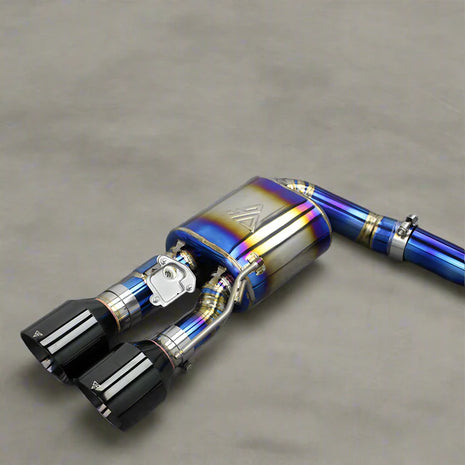 Titanium 2024 Darkhorse Mustang Valved Cat Back Exhaust