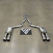 Stainless Steel S650 Ford Mustang GT Valved Cat Back Exhaust