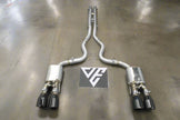 Stainless Steel GT500 Ford Mustang Valved Cat Back Exhaust