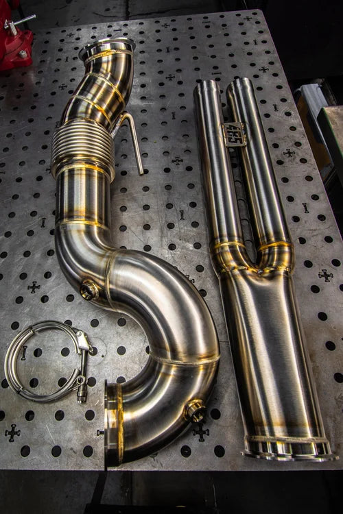 Audi 8Y/8V/8S RS3/TTRS 4" Downpipe / Mid Pipe