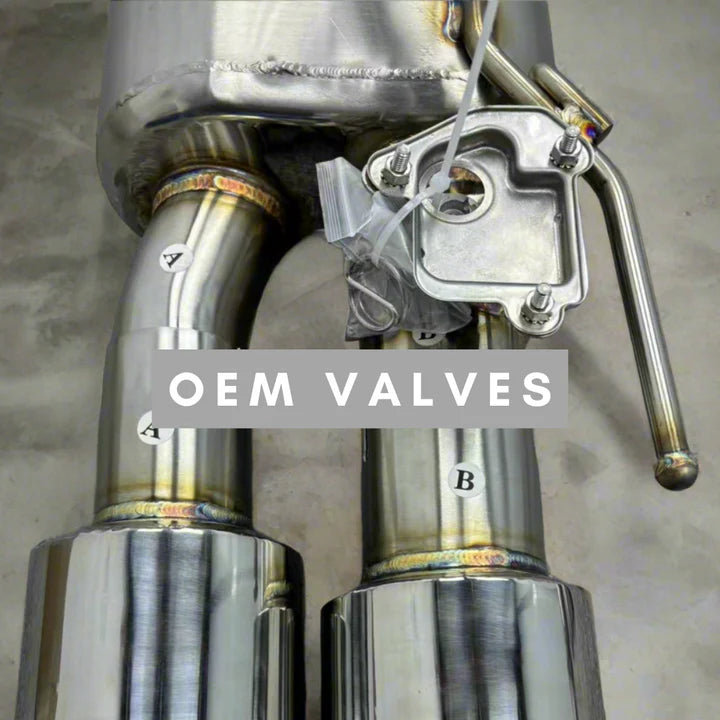 Titanium S650 Ford Mustang GT Valved Cat Back Exhaust