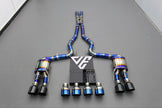 Titanium GT500 Ford Mustang Valved Cat Back Exhaust