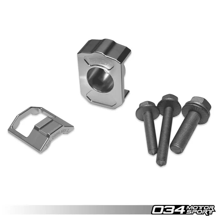 Billet Aluminum Upper & Lower Dogbone Mount Insert Pair, Volkswagen & Audi MQB And MQB EVO