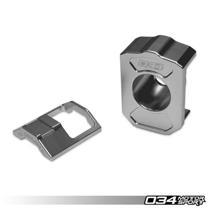 Billet Aluminum Upper & Lower Dogbone Mount Insert Pair, Volkswagen & Audi MQB And MQB EVO