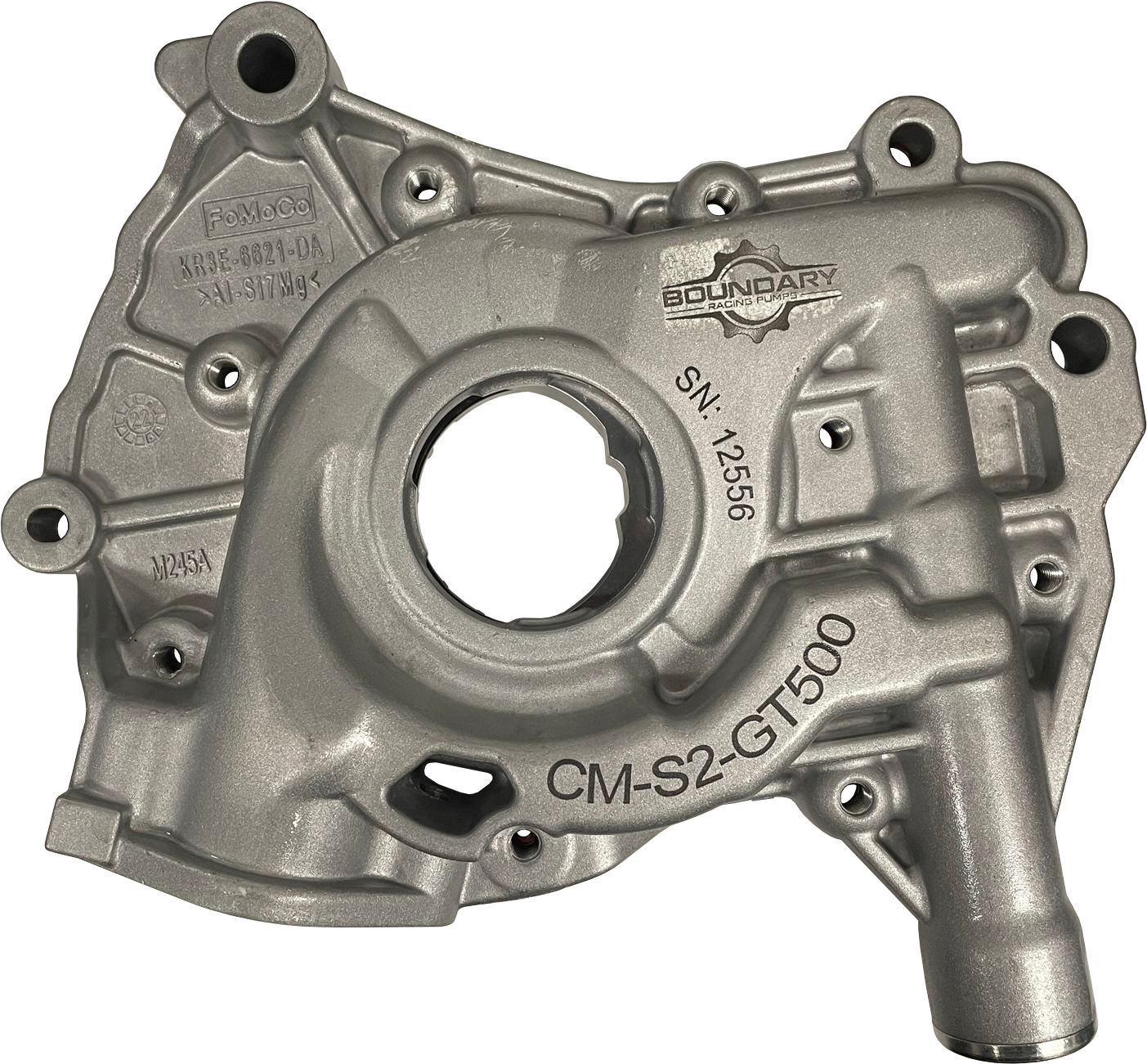 Ford Coyote GT500 V8 Pump Assembly – Billet Gear Vane Ported MartenWear Treated Billet Steel Back Plate