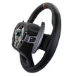 Ford Performance Black Leather Raptor Steering Wheel With Orange F-150 2021-2024