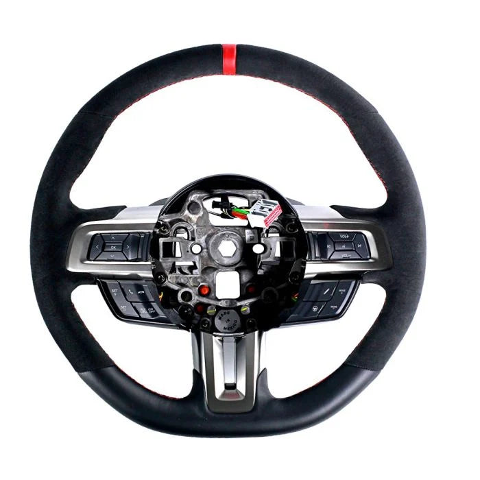 Ford Performance Steering Wheel Leather And Alcantara GT350R Red/Black Mustang 2018-2023